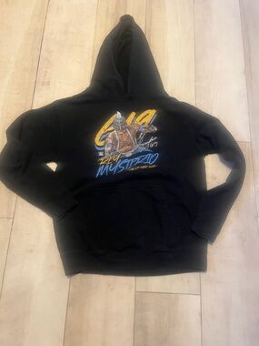 WWE- Rey Mysterio - Hall of Fame - Black Graphic Pullover Hoodie